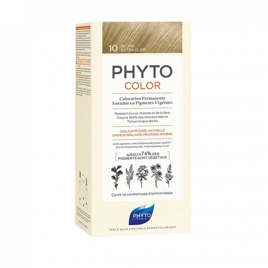 Phyto Permanent Hair Color NO.10 - Blond Extra Clear