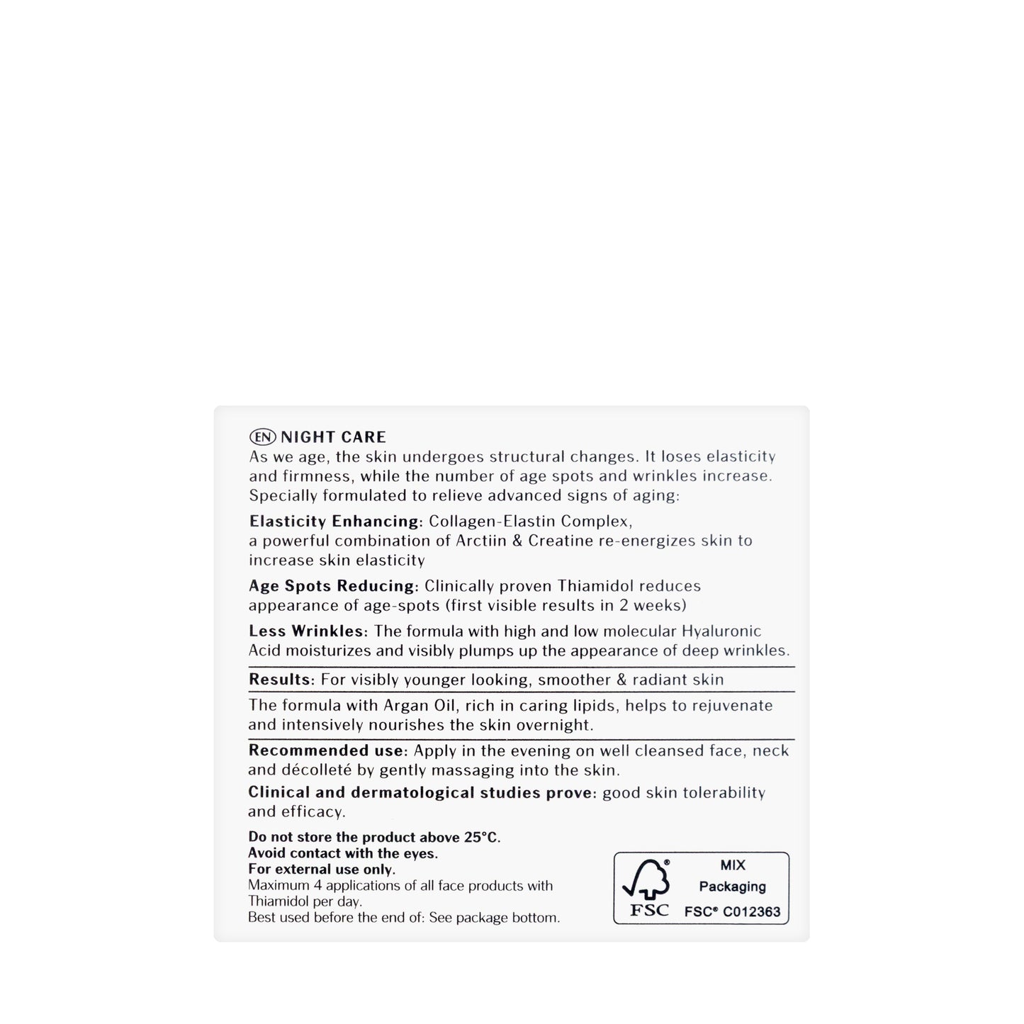 Eucerin Anti-Age Hyaluron-Filler + Elasticity Night Cream 50 Ml