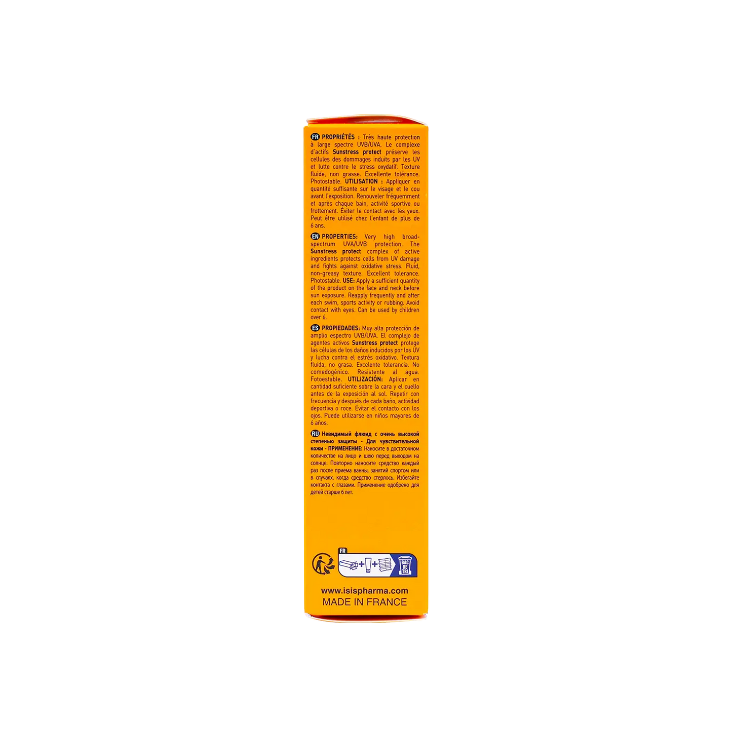 ISIS Pharma UVeblock SPF50+ Fluid Invisible Cream 40ml