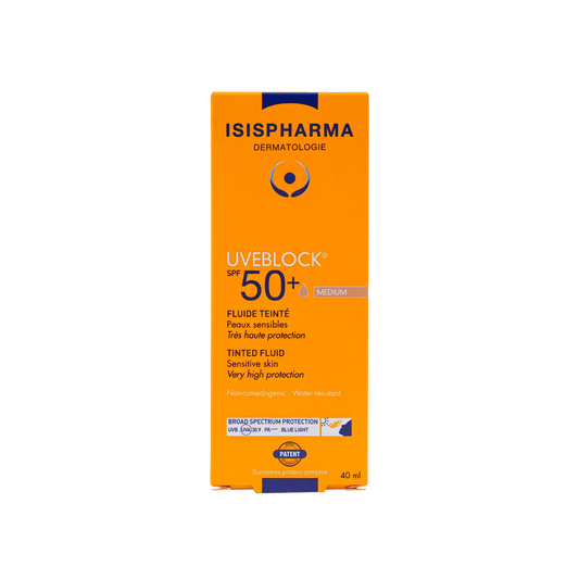 ISIS Pharma UVEBLOCK SPF50+ Tinted Fluid 40 ml (Medium)