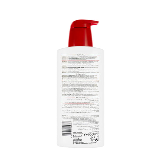 Eucerin pH5 Lotion for Dry Sensitive Skin with 5% Dexpanthenol 400 Ml