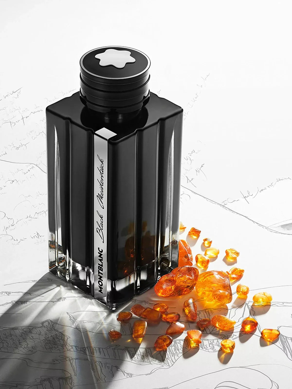 Mont Blanc Black Meisterstück EDP Gift Set Absolute Incense (125 ml + 15 ml)