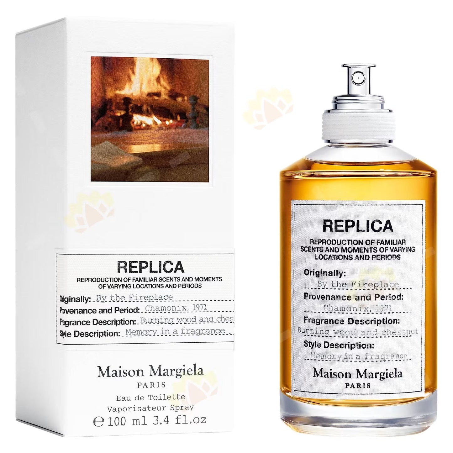 Maison Margiela Replica By The Fireplace For Unisex Edt 100ml