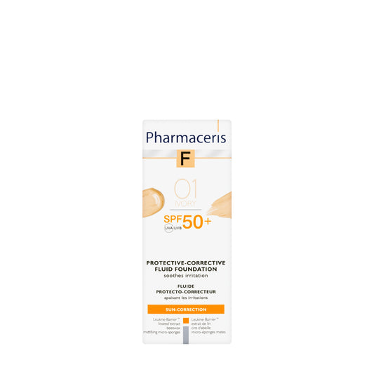 Pharmaceris SPF50+ Foundation No.1 Ivory Fluid 30ml