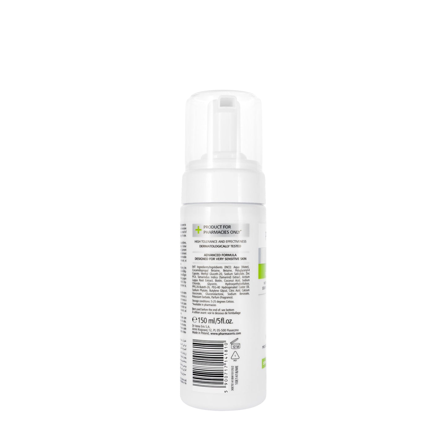 Pharmaceris T Puri-Sebostatic Deeply Cleansing Face Foam 150 Ml