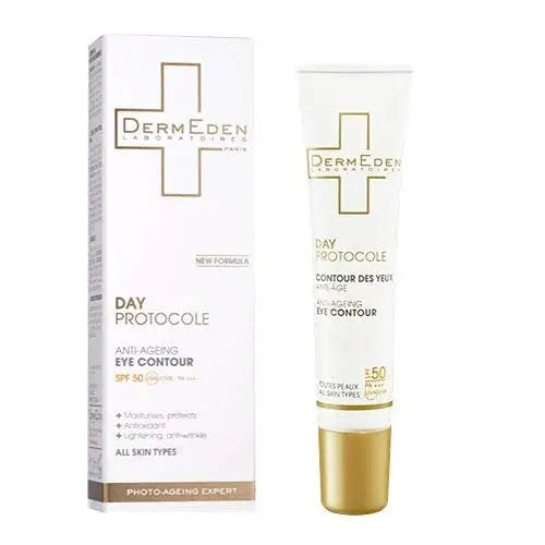 DERM EDEN ANTI-AGEING EYE CONTOUR SPF50 15ML