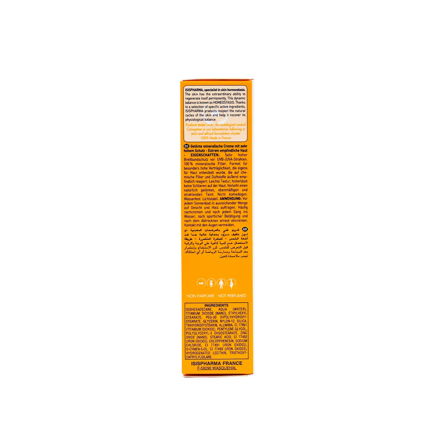 ISIS Pharma UVEBLOCK SPF50+ Tinted Mineral Cream 40 ml