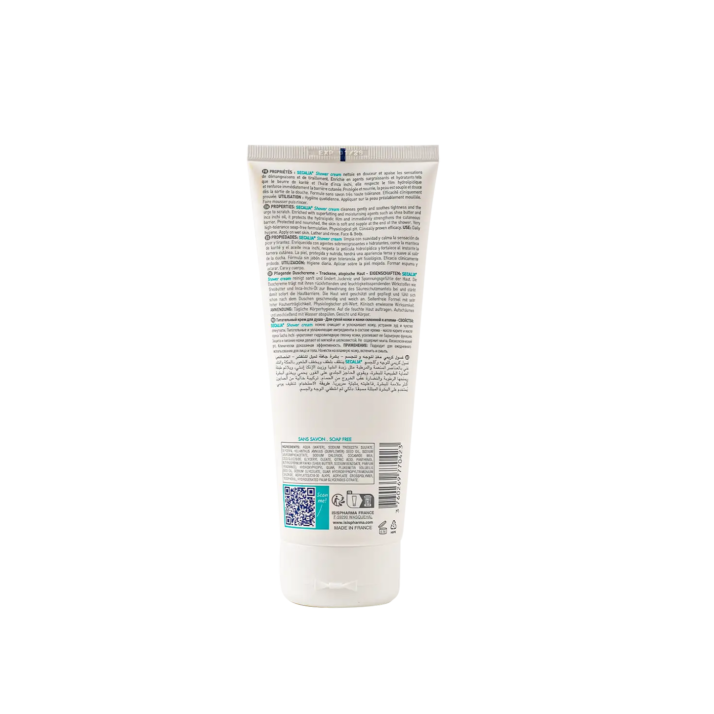 ISIS Pharma Secalia Nourishing Shower Cream 200ml