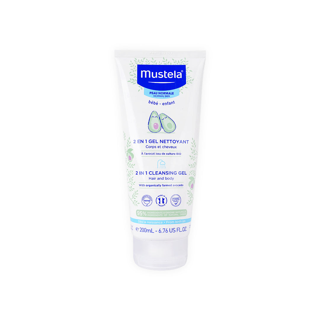 Mustela Bebe-Enfant 2 In 1 Cleansing Gel 200ml