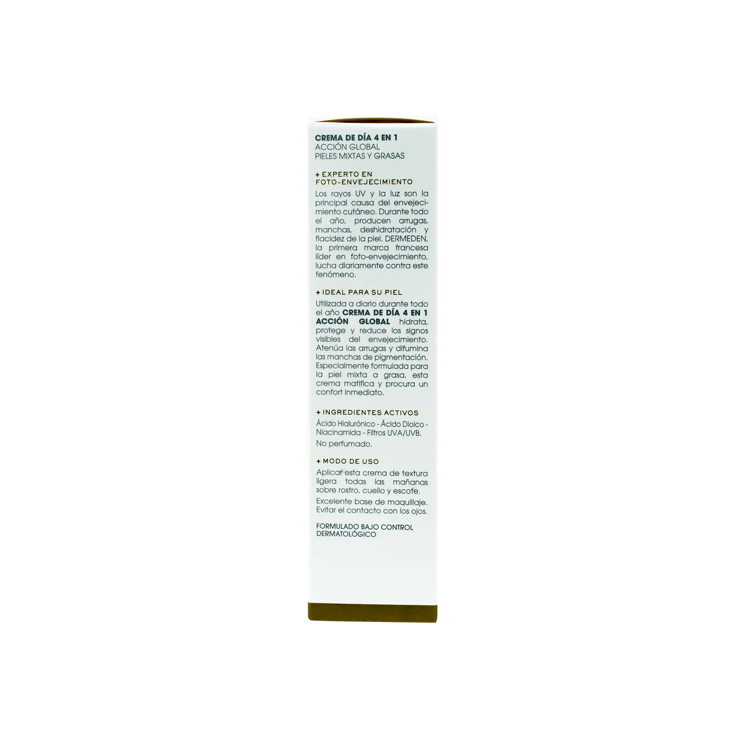 DERM EDEN DAY PROTOCOLE 4 IN 1 DAY CREAM 50ML-OILY SKIN