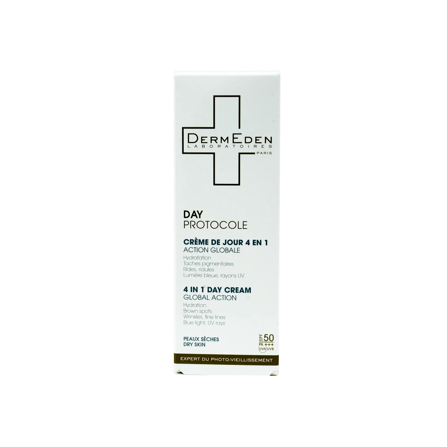 DERM EDEN DAY PROTOCOLE 4 IN 1 DAY CREAM 50ML - DRY SKIN
