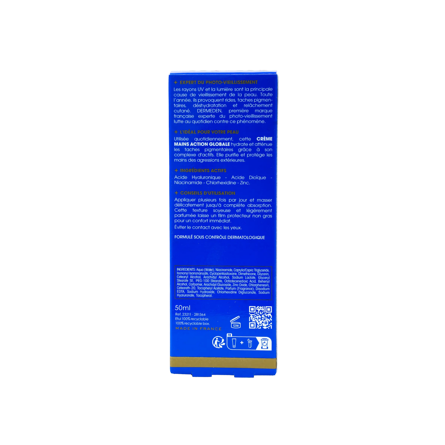DERM EDEN SPECIFIC PROTOCOLE GLOBAL HAND CR 50ML