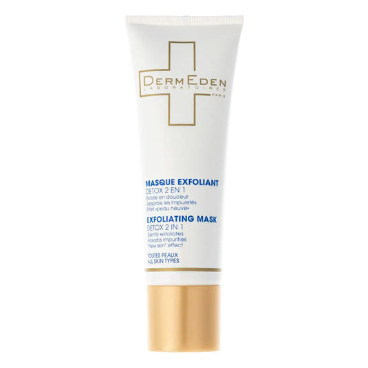 DERM EDEN EXFOLIATING MASK DETOX 2 IN1 50ML