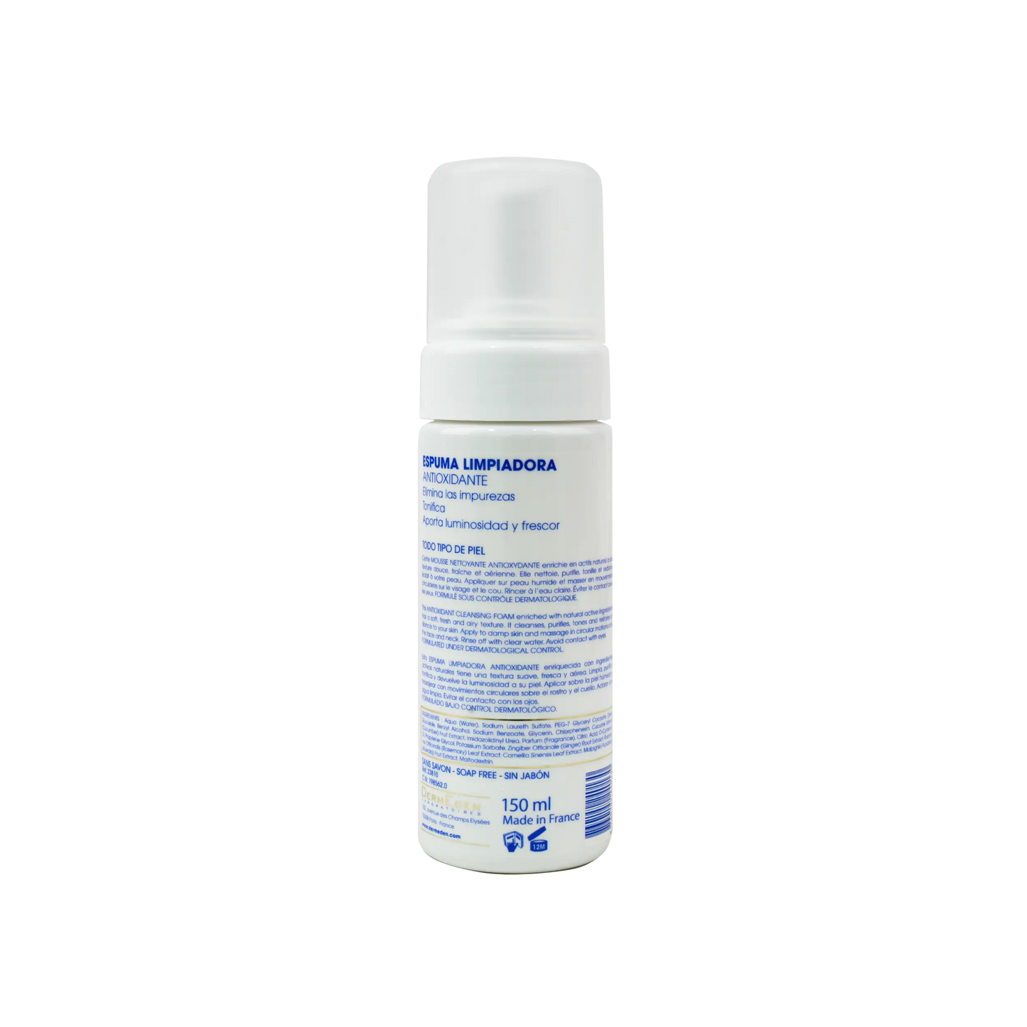DERM EDEN ANTIOXIDANT CLEANSING FOAM 150ML
