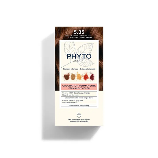 Phyto Permanent Hair Color NO.5.35 - Chocolate Light Brown