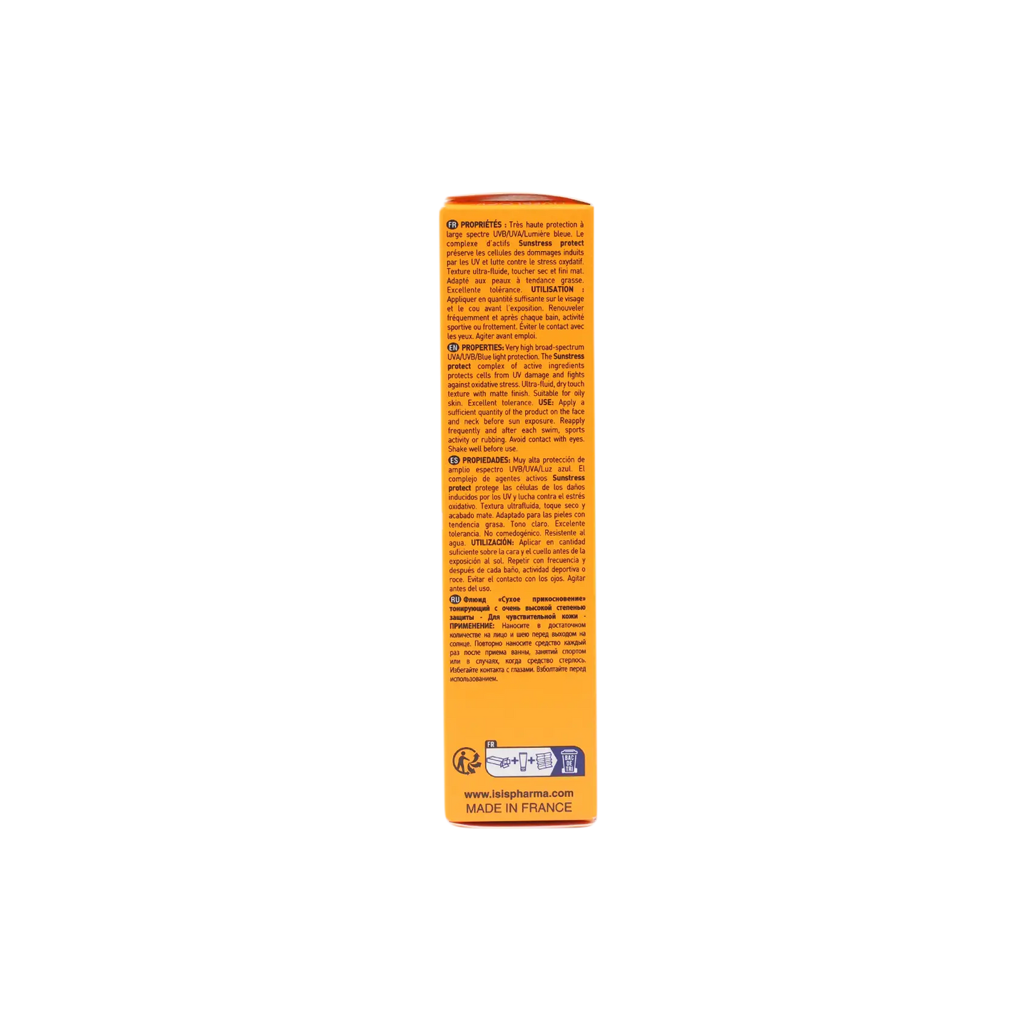 ISIS Pharma UVEBLOCK SPF50+ Tinted Dry Touch UltraFluid Light Mat
