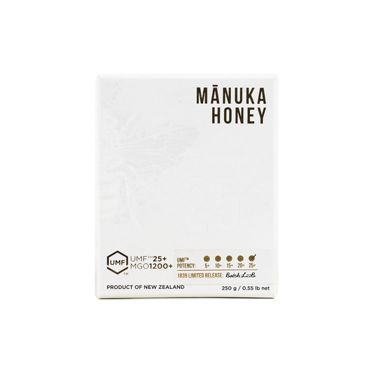 1839 Manuka Honey (Umf 25 + Mgo 1200+) 250g