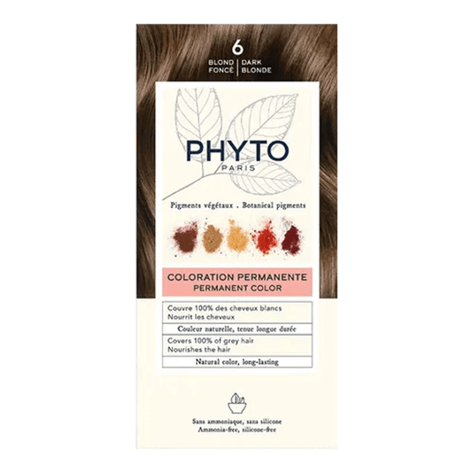Phyto Permanent Hair Color NO. 6 - Dark Blonde