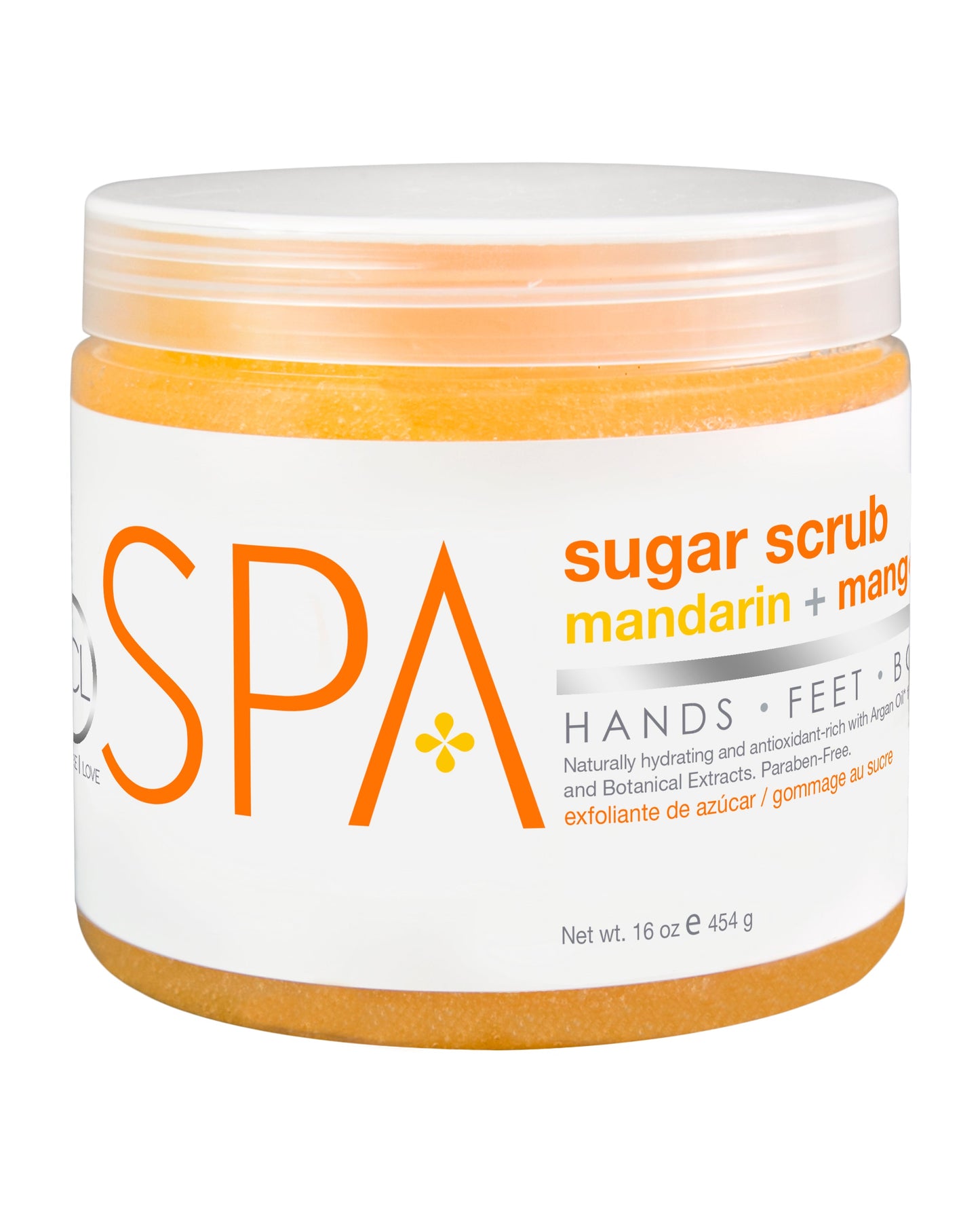 Be Care Love Mandarin + Mango Sugar Scrub 454gr