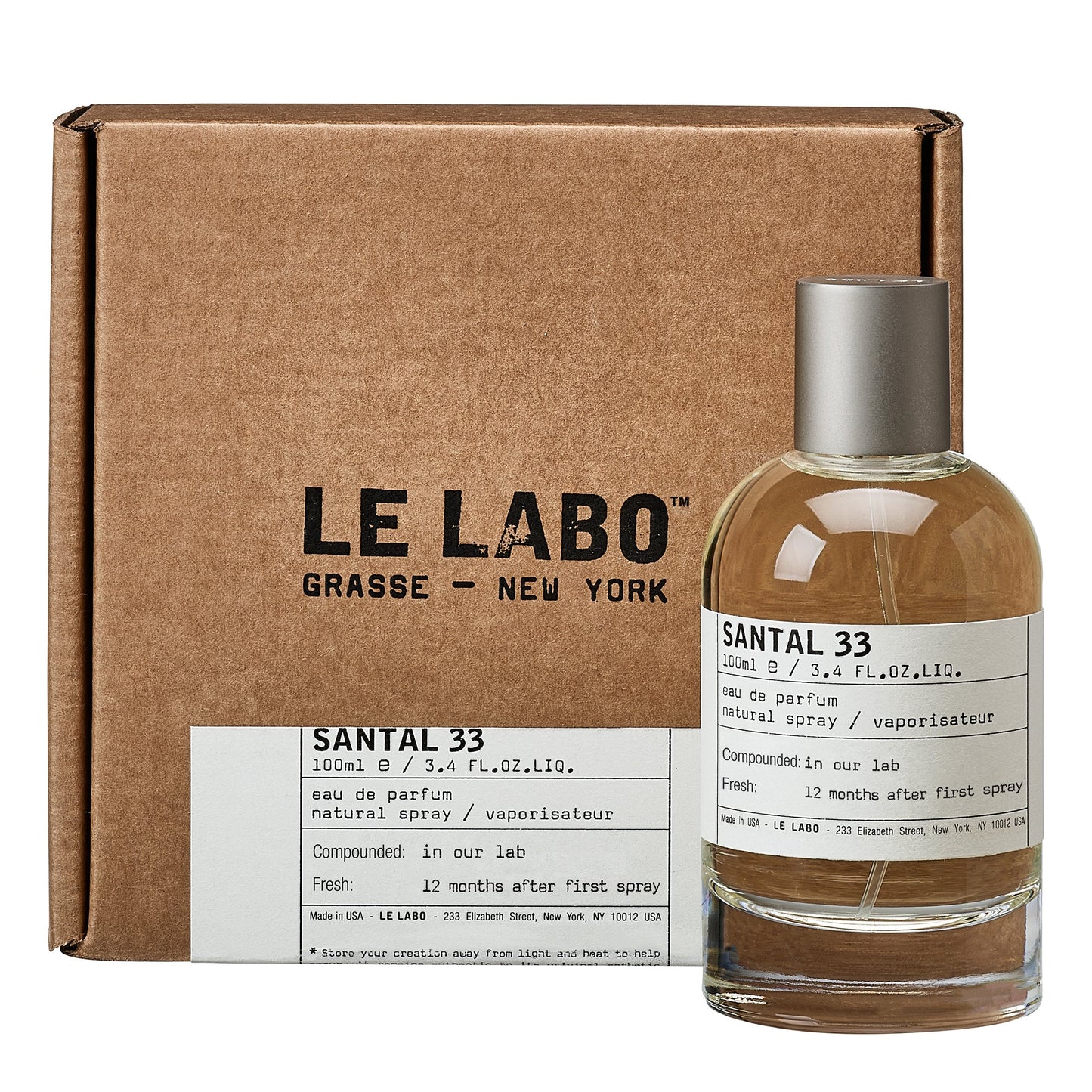 Le Labo Santal 33 For Unisex Edp 100ml