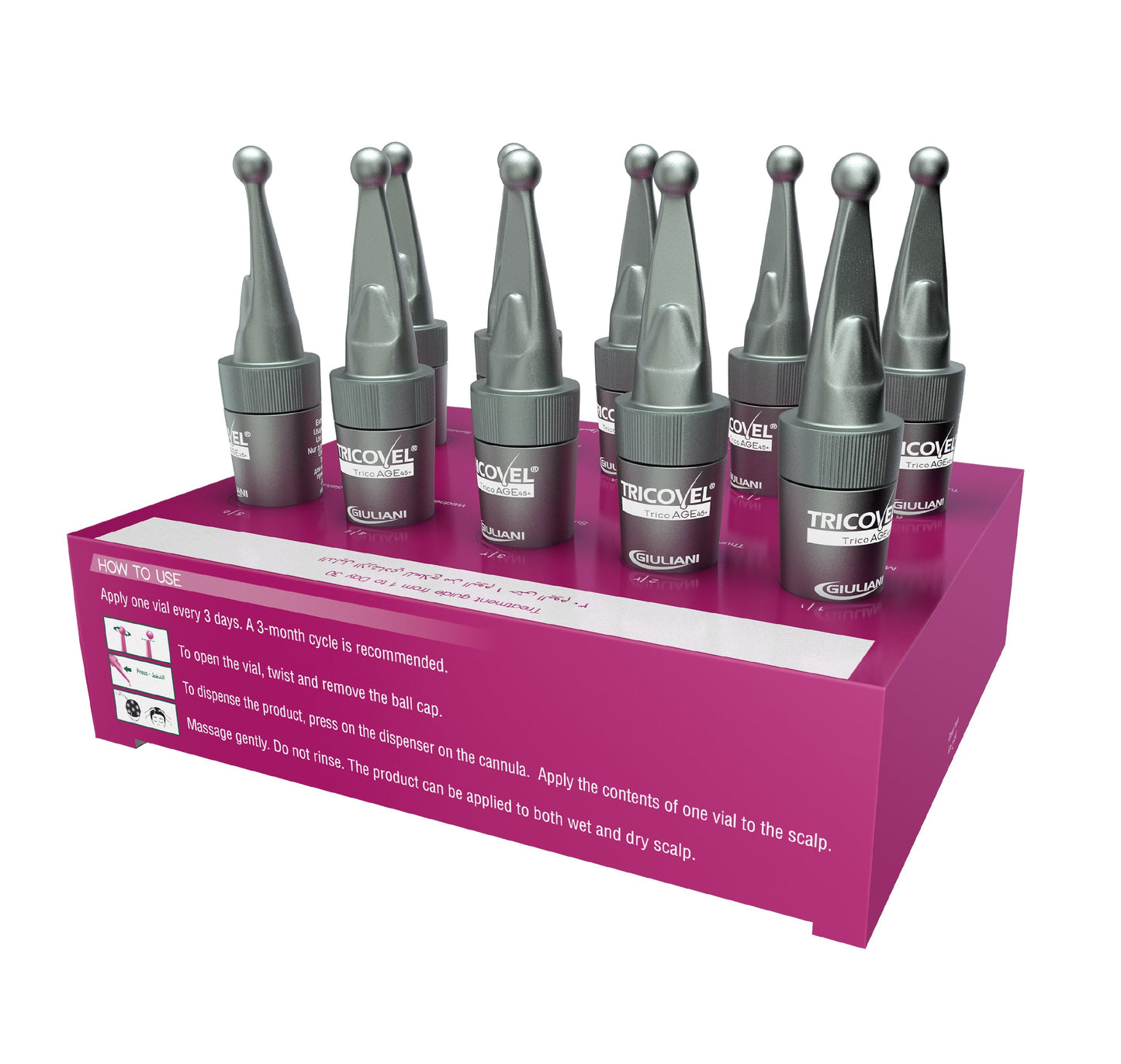 TricoAGE® Permanent Hairloss Treatment For Women 10 Vials – Tricovel