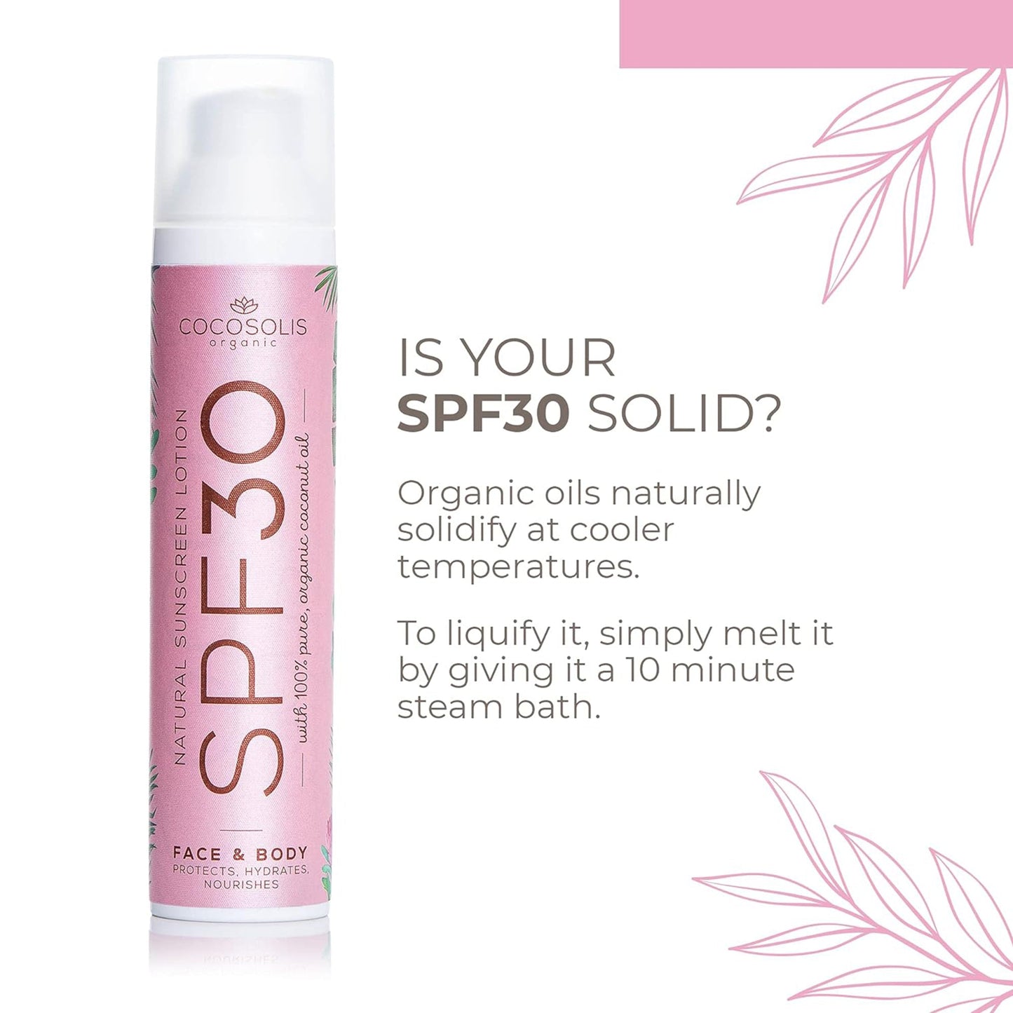 Natural Sunscreen Lotion SPF 30
