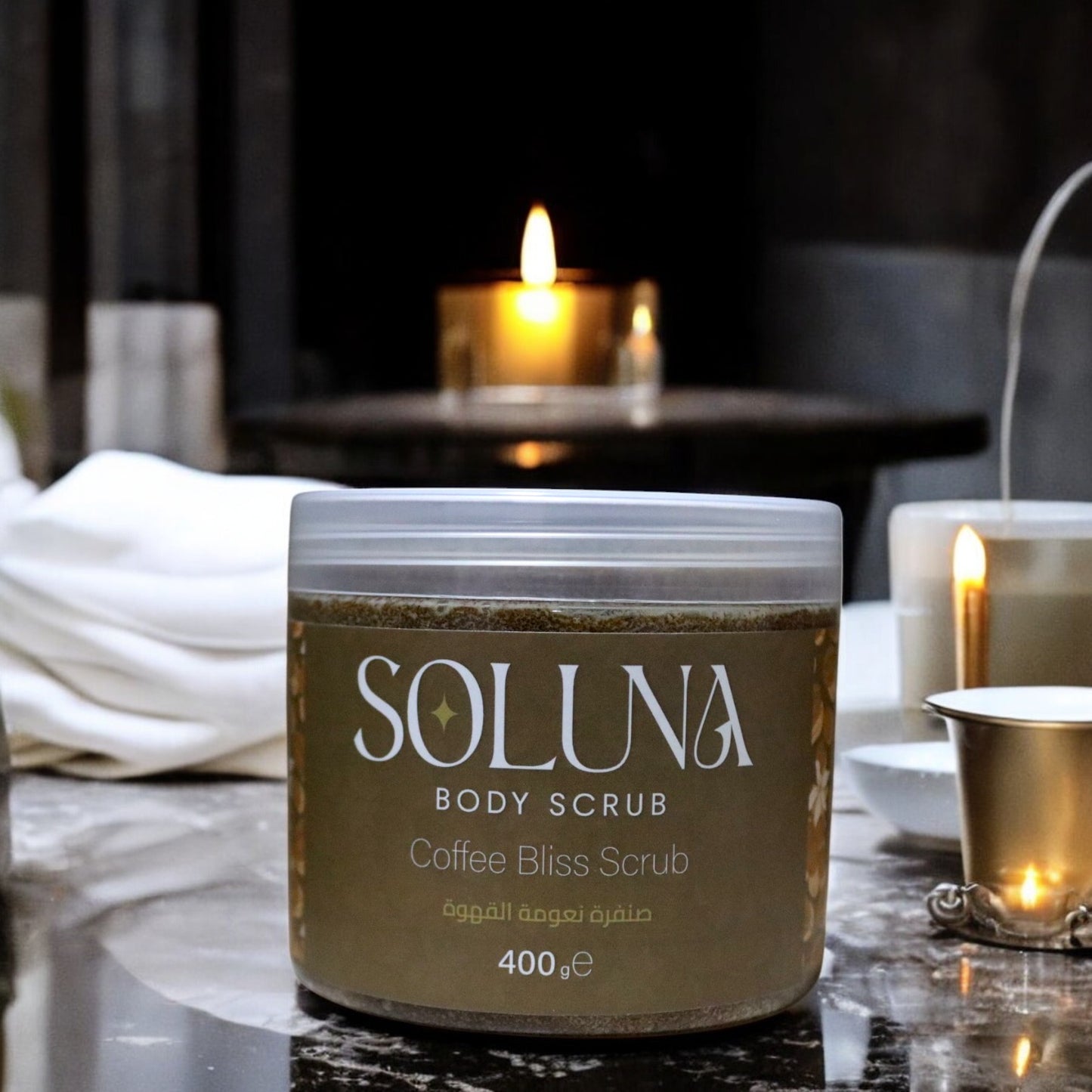 Soluna Coffee- Sugar Body scrub
