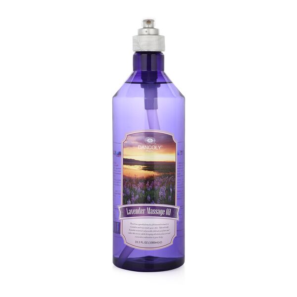 Dancoly Lavender Massage Oil for relaxation – 1000ML