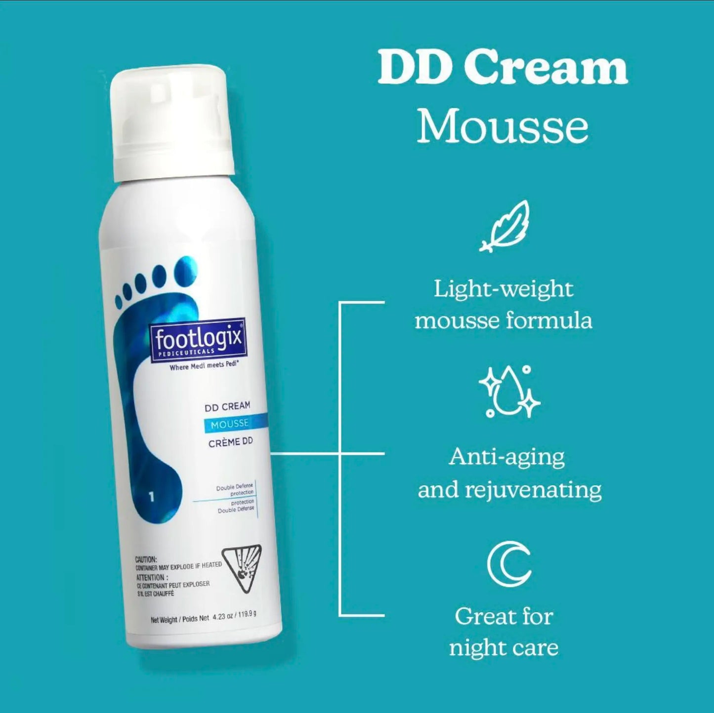 Footlogix DD Cream Mousse 1