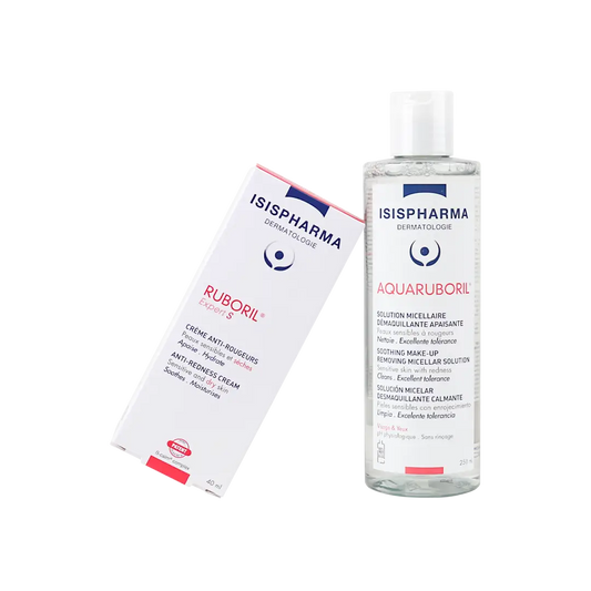 ISIS Pharma Ruboril Anti-Redness Cream + Makeup Remover-Set