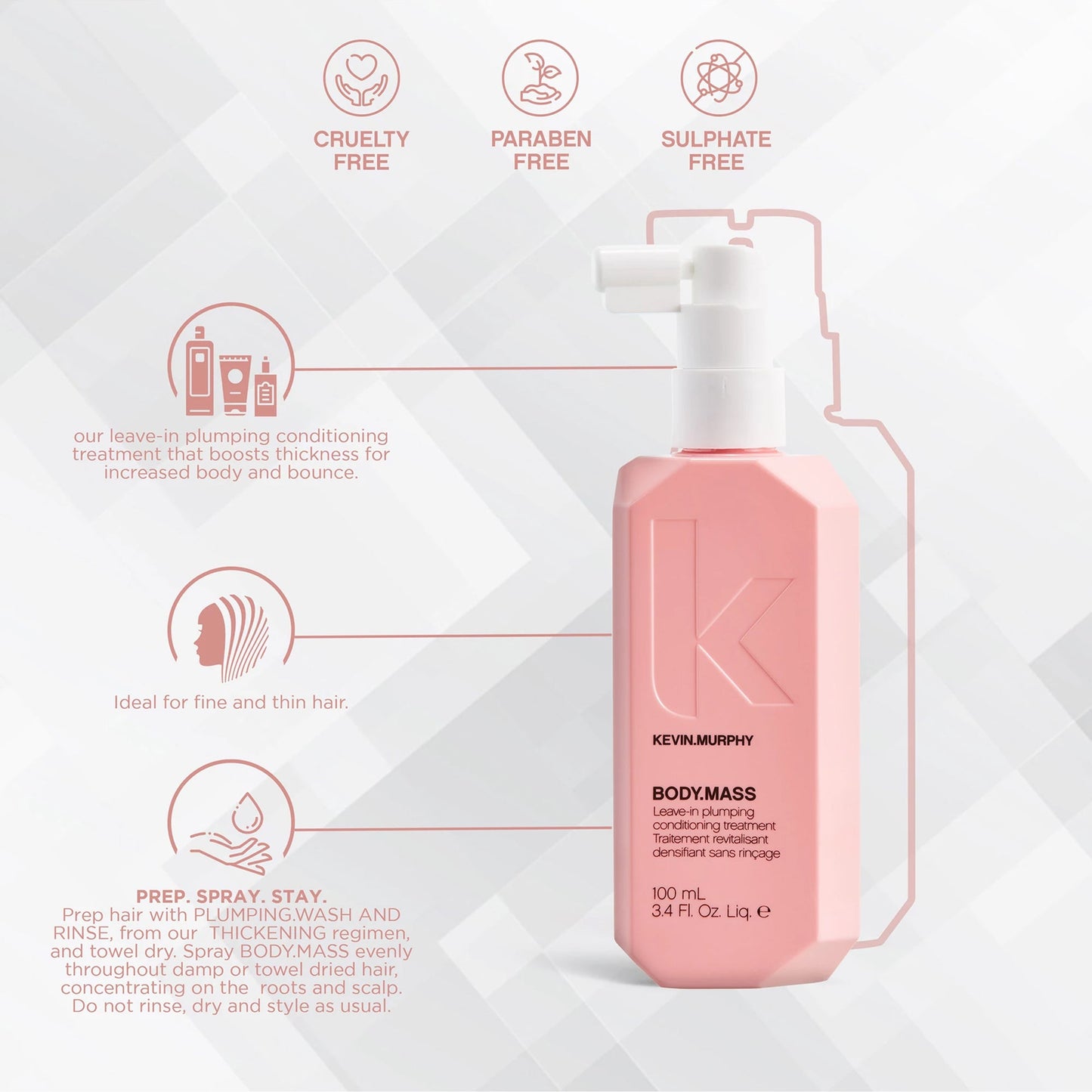 Body.Mass Leave-In Plumping Conditioning Treatment