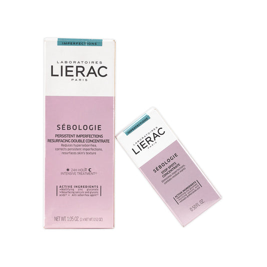 Lierac Sebologic Double Concentrate + Spots Concentrate Set