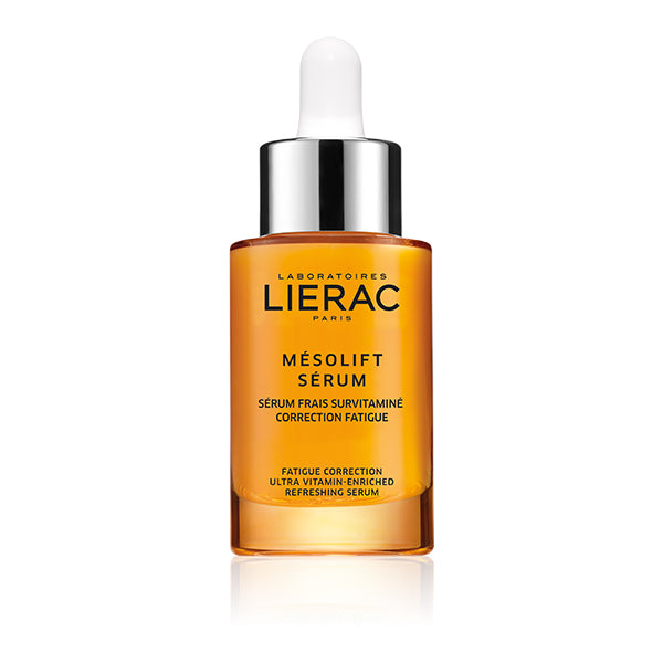 Lierac Mesolift Serum bottle on a white background
