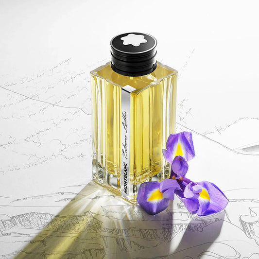 Mont Blanc Extreme Leather EDP Gift Set Smoked Iris ( 125 ml+15 ml)