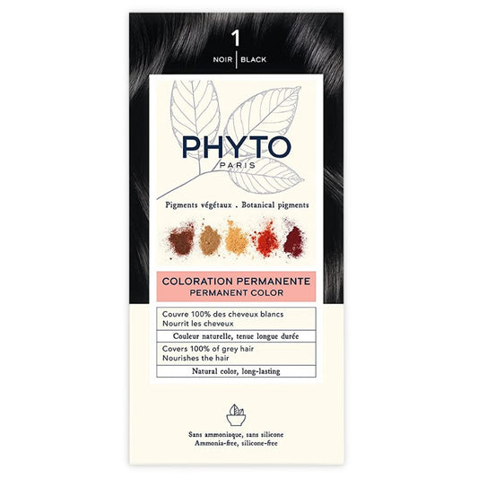 Phyto Permanent Hair Color NO.1 - Black