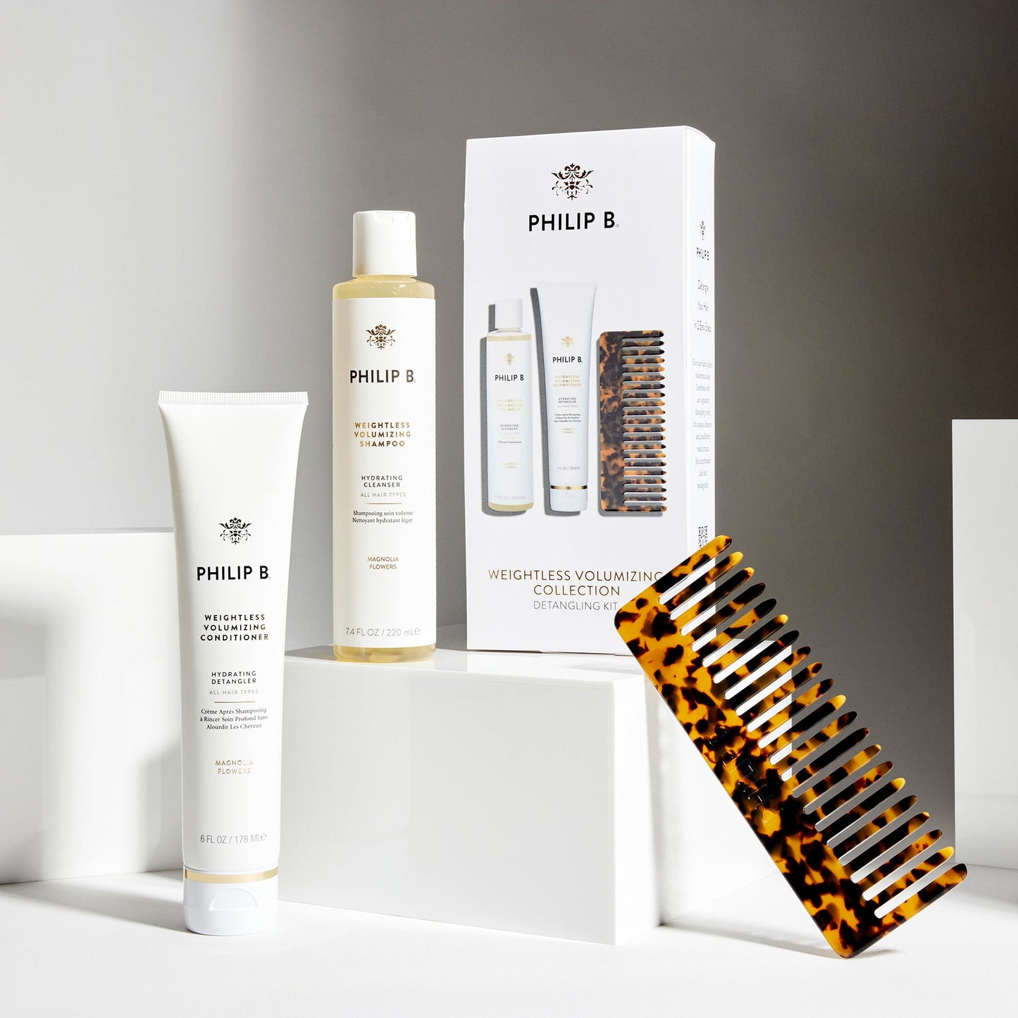 WEIGHTLESS VOLUMIZING COLLECTION DETANGLING KIT