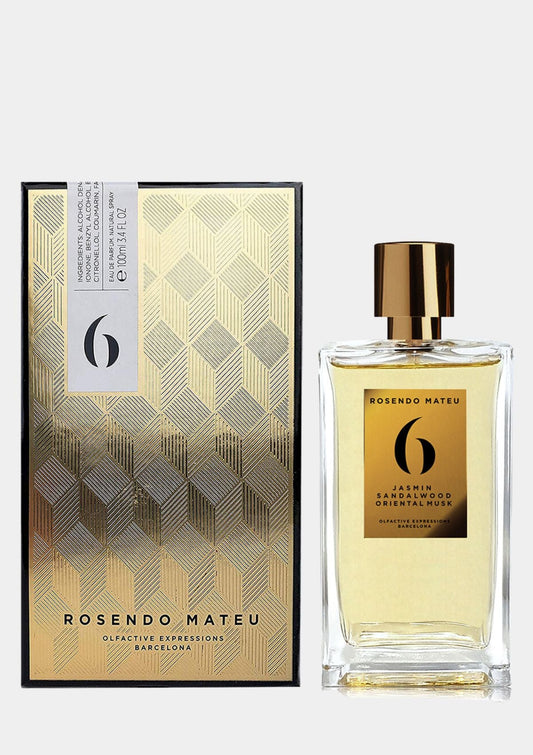 Rosendo Mateu No 6 Jasmin, Sandalwood, Oriental Musk for Unisex EDP 100mL