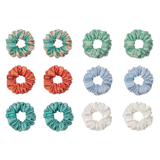 MINNIE SCRUNCHIES - SET OF 12 - SEASIDE