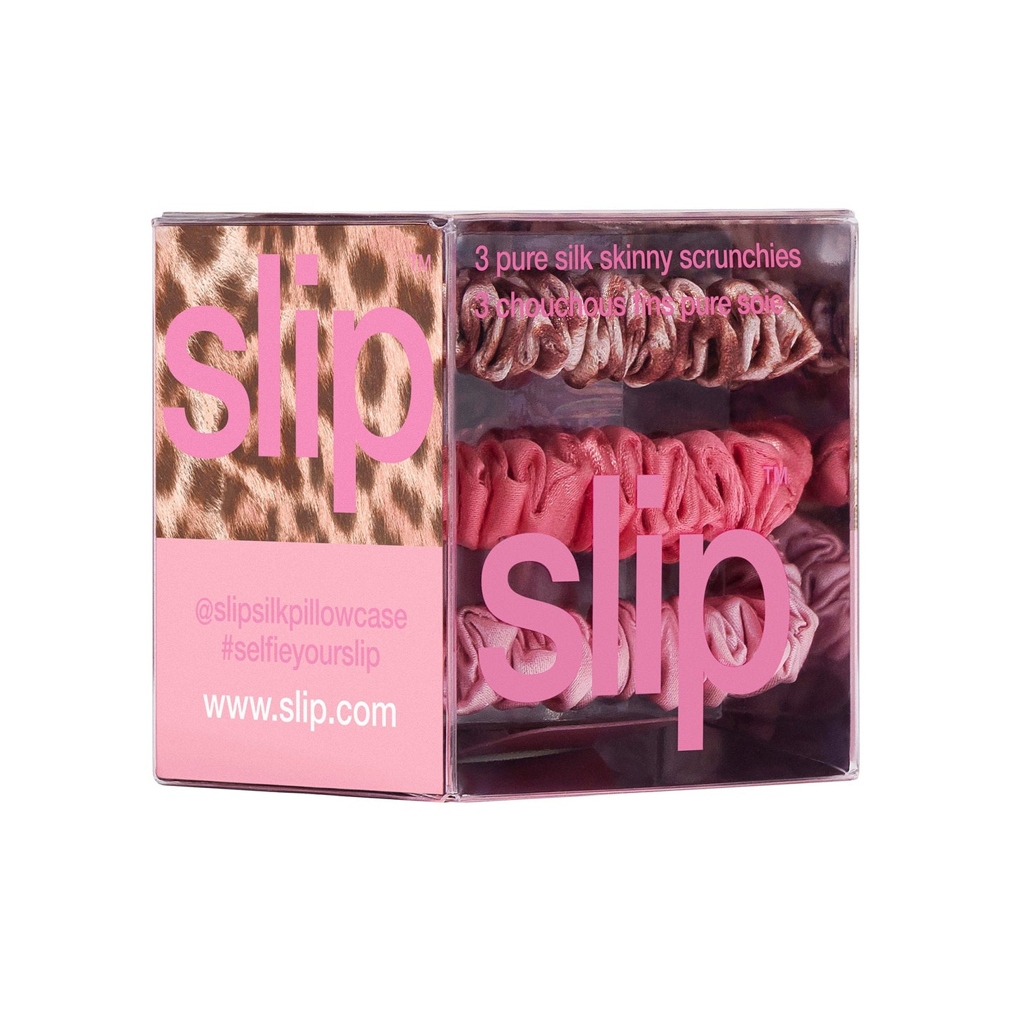 PURE SILK SKINNY SCRUNCHIES - BLONDIE