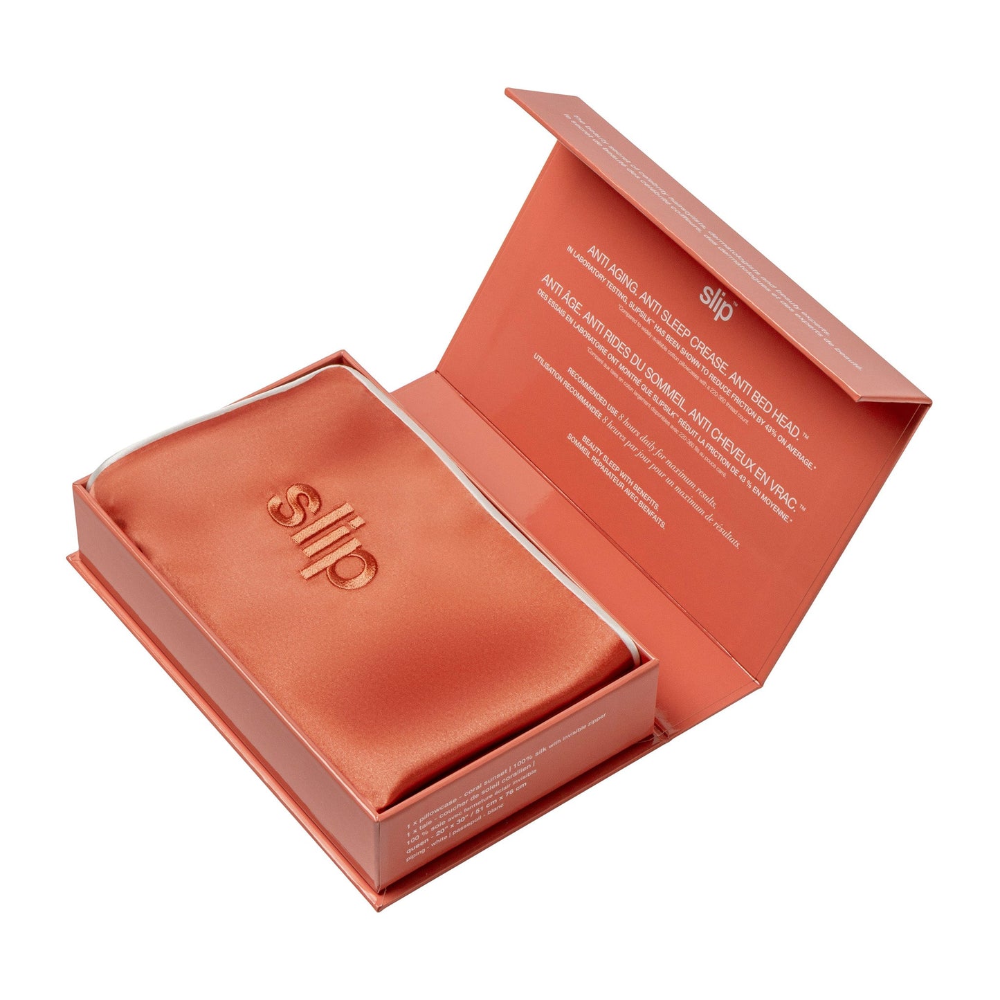 QUEEN PILLOWCASE - CORAL