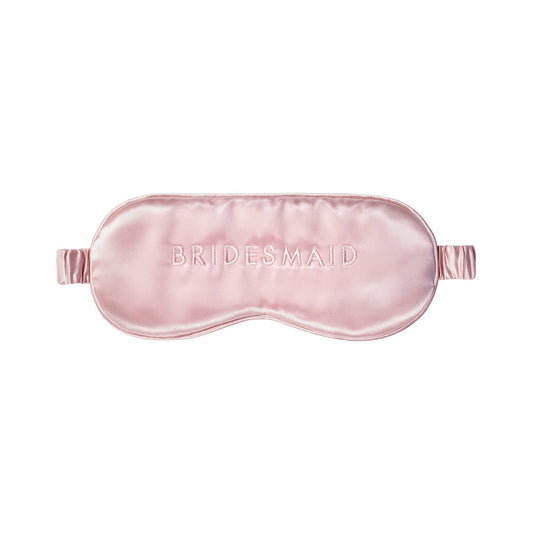 PINK SLEEP MASK - BRIDESMAID