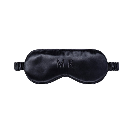 BLACK SLEEP MASK - MR