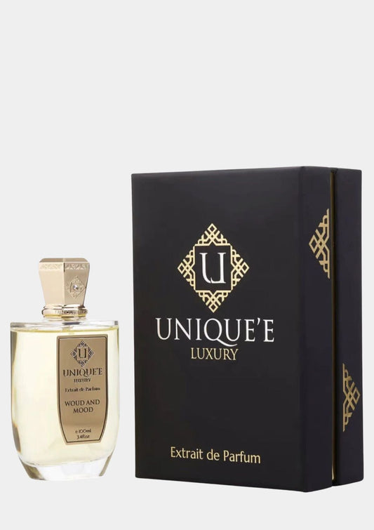 Unique'e Luxury Woud And Mood Extrait de Parfum for Unisex 100mL