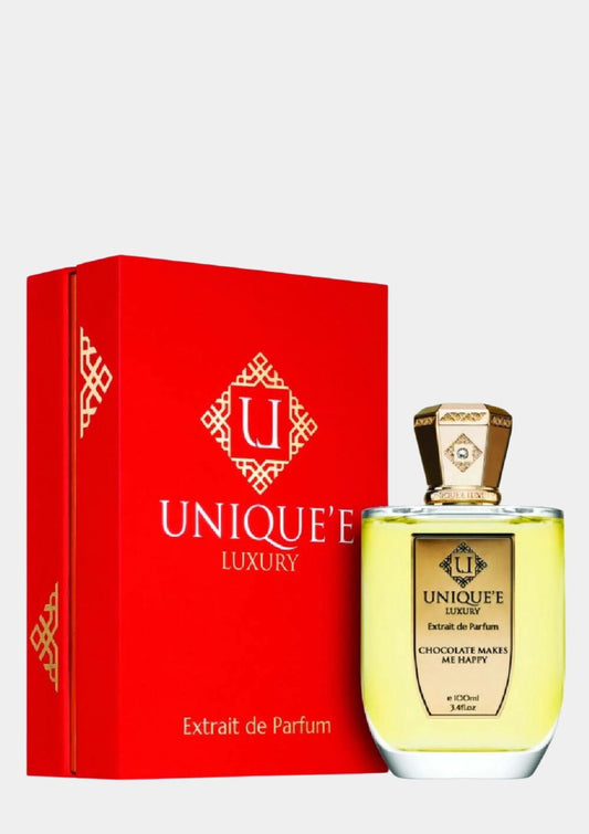 Unique'e Luxury Chocolate Makes Me Happy Extrait de Parfum for Unisex 100mL