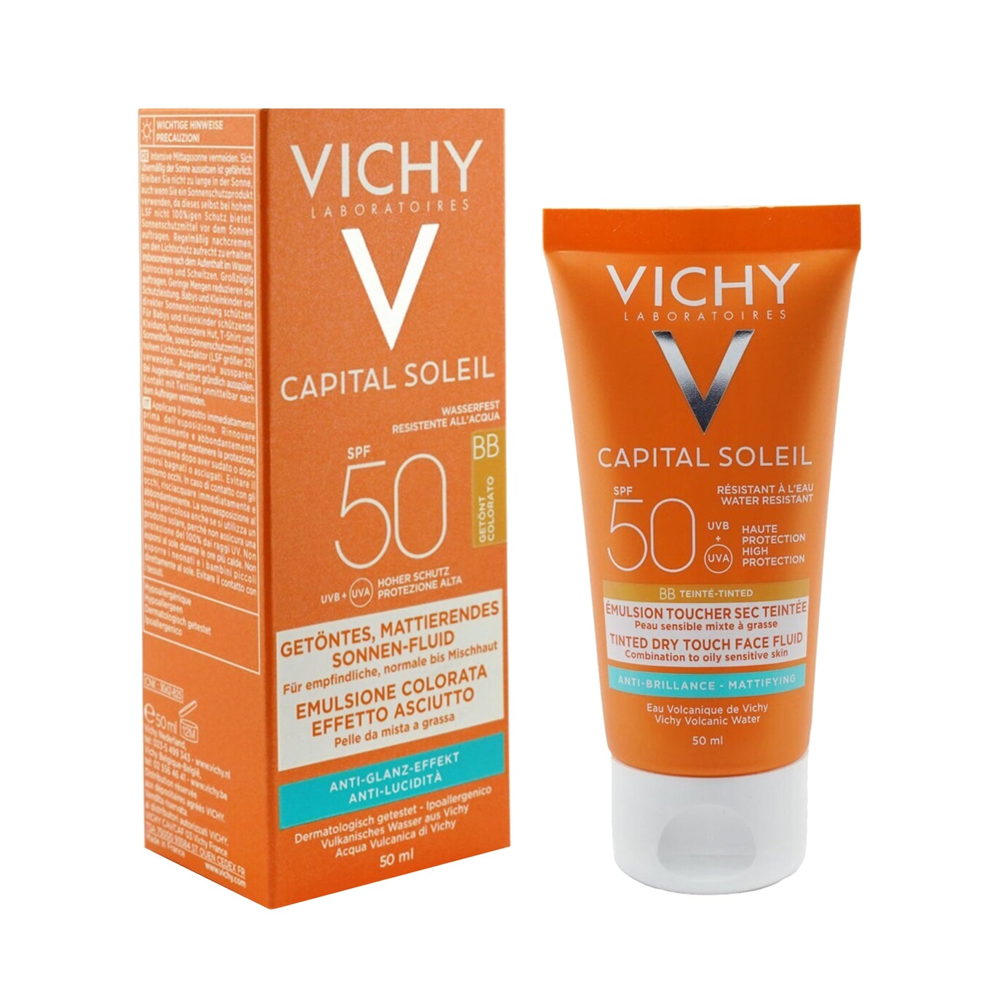 Capital Soleil BB Tinted Dry Touch Emulsion SPF50