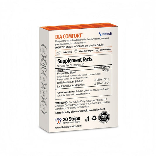 Thintech Dia Comfort 20 strips