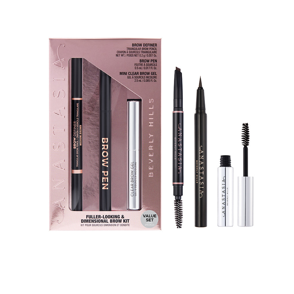 FULLER LOOKING + DIMENSIONAL BROWS KIT