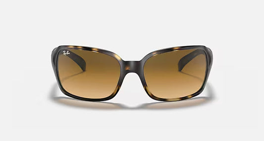 RAY-BAN RB4068 Light Havana & Light Brown Gradient Square Sunglasses For Women M