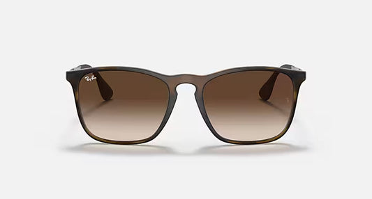 RAY-BAN CHRIS Havana & Brown Gradient Square Sunglasses For Men M