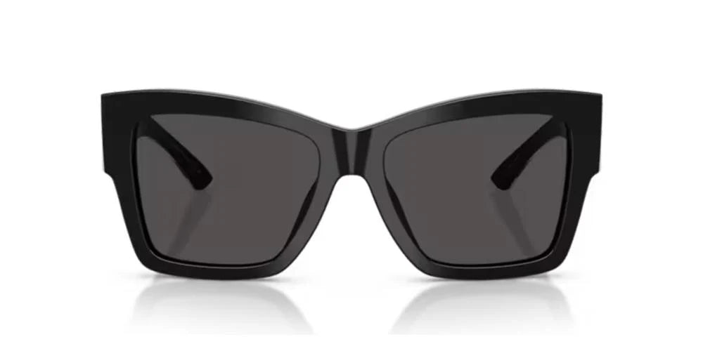 D&G DG4493 Black & Dark Grey Square Sunglasses- Size 55
